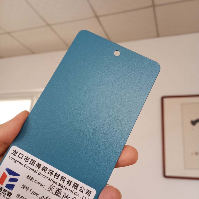 北京 灰蓝砂纹户内静电喷涂塑粉热固型静电粉末生产厂家